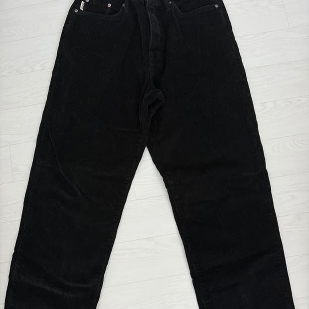 스투시 big ol jean 코듀로이 팬츠 블랙 29
