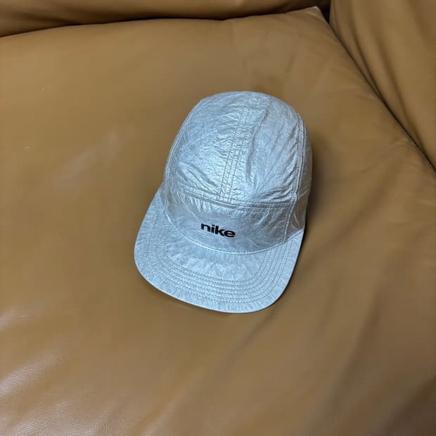 Nike 나이키 Aw84 마스랜딩 실버 캠프캡 모자 (Silver)