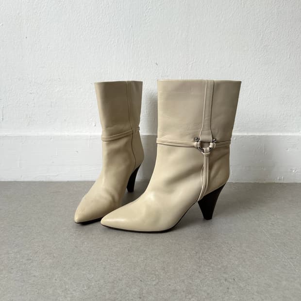 이자벨마랑 하네스 램스킨 레더 부츠