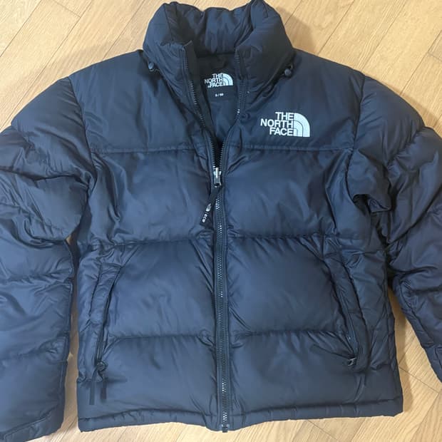 노스페이스 눕시 패딩 블랙