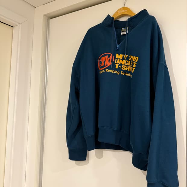 Teket Half Zip-Up Sweatshirt