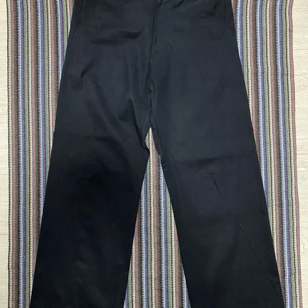 [L] 파이널폼 darted trouser black