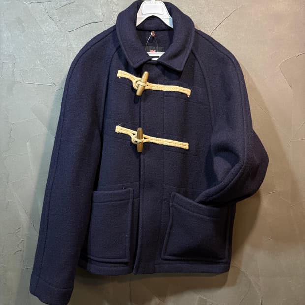 [L] GLOVERALL 글로버올 숏 더플 코트