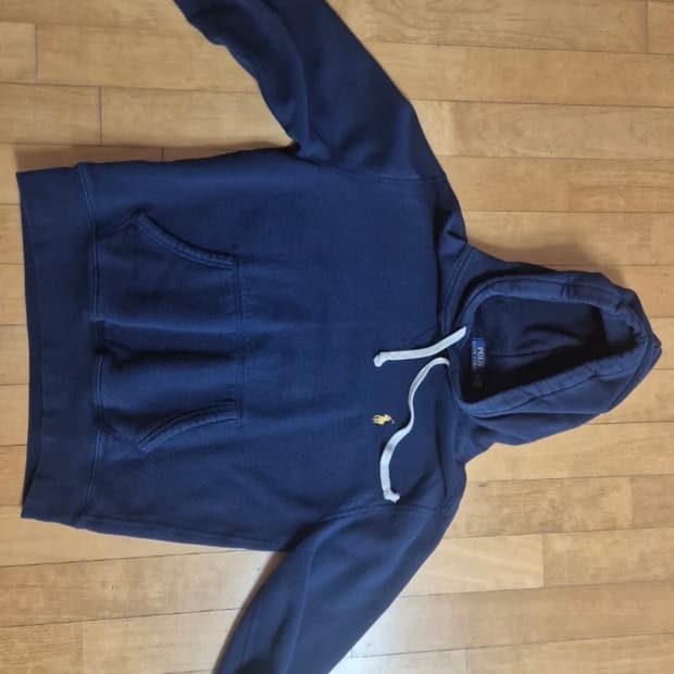 폴로 랄프로렌 네이비 후드티 M 사이즈 남여공용 