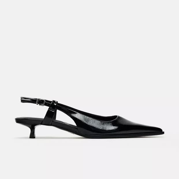 자라 키튼힐 슬링백