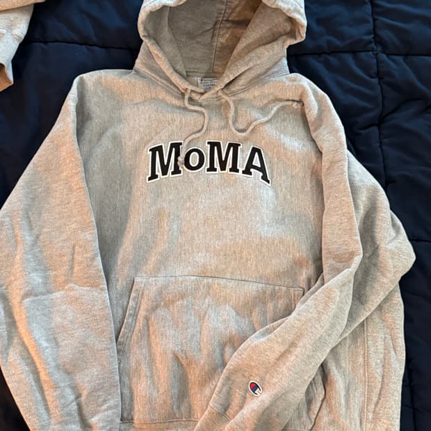 [XL] 챔피온 X 모마 후드 옥스포드 그레이