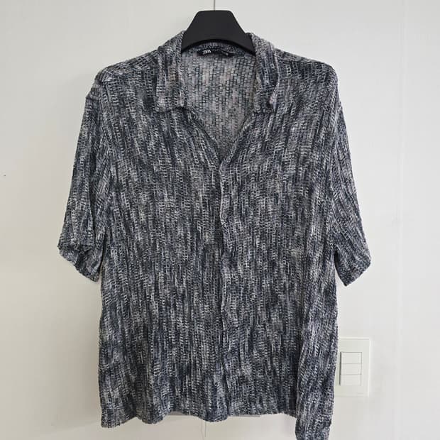 자라 크로셰 셔츠 XL