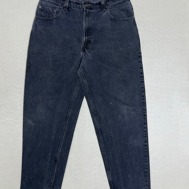 90s 미국제 리바이스 560 Loose Fit 블랙 데님 36/30