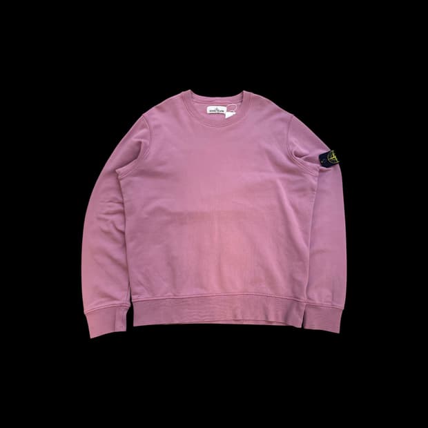 스톤아일랜드 가먼트 다이드 맨투맨