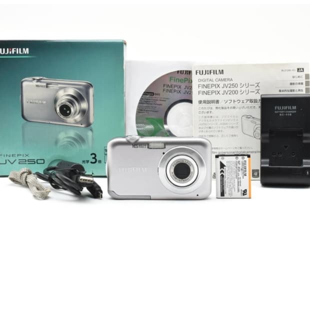 후지필름 FinePix JV250 풀박스 구성 판매합니다