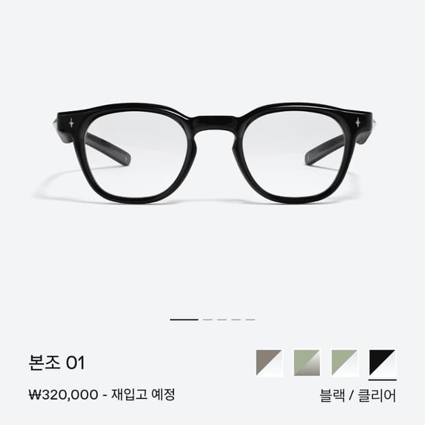 젠틀몬스터 본조 01 블랙 새상품