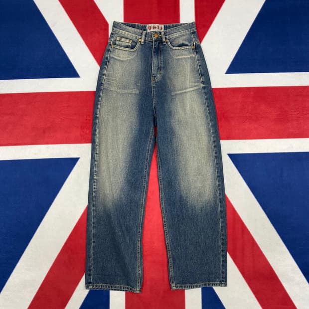 OOTJ 와이드 데님팬츠 여성 S 