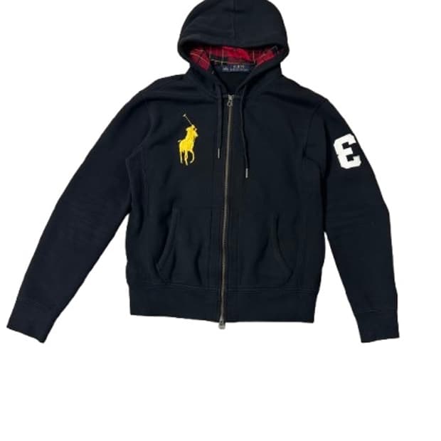 폴로 빅포니 후드집업 (s) 블랙