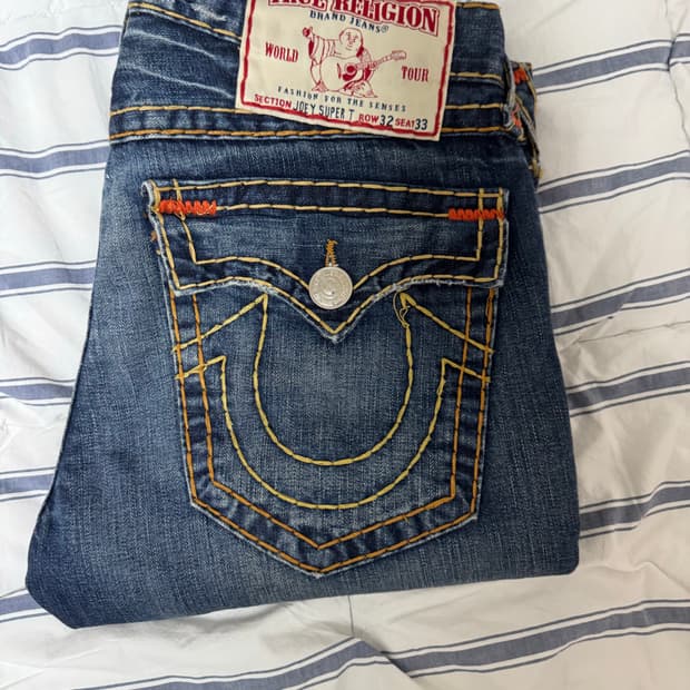 트루릴리전 데님 32