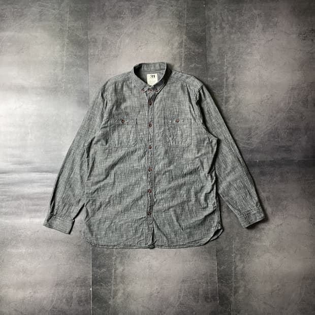 LE 31 빈티지 샴브레이 코튼 셔츠 A00646