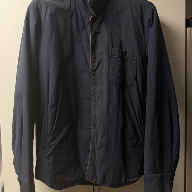 Document Padded Pajama Shirt 네이비 XL