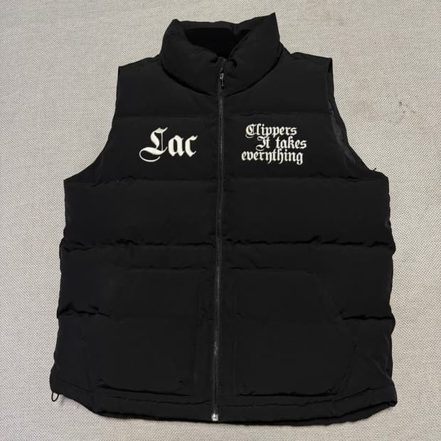 NBA LA클리퍼스 패딩 조끼