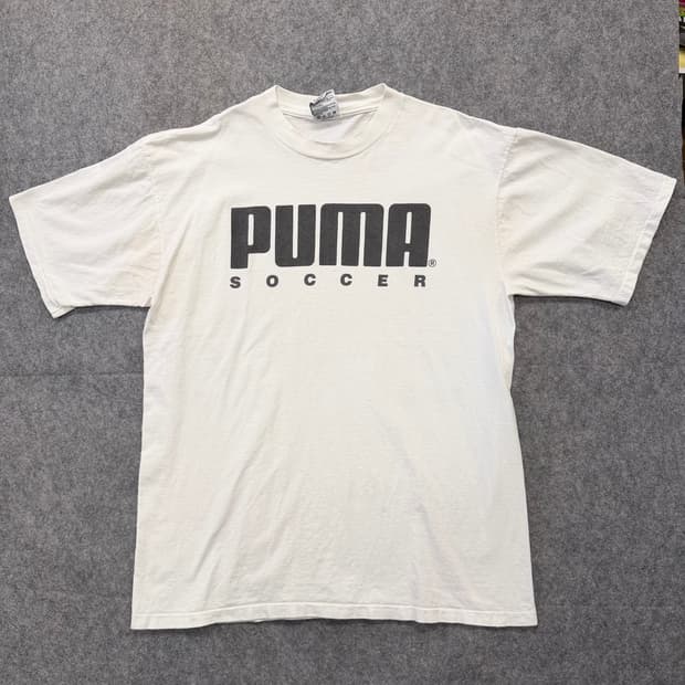 90s Vintage Puma Soccer Tshirt