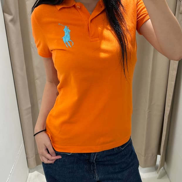 폴로 랄프로렌 00's 빅포니 반팔 카라 티셔츠 R2305