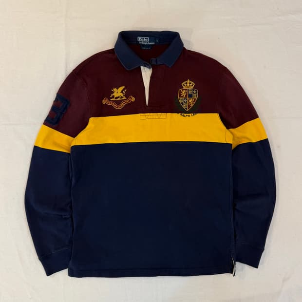 폴로 랄프로렌 치프키프 롱슬리브 럭비티