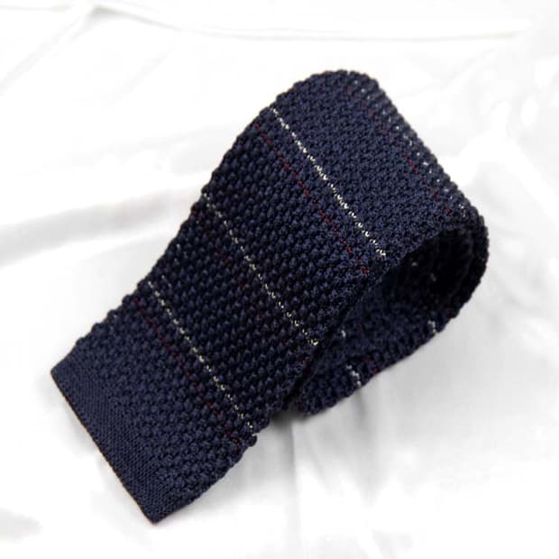 프랑코페라로 니트 타이 7.2cm S등급 남자 넥타이