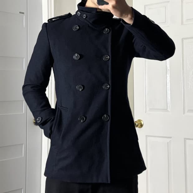 Clriden 하이넥 피코트