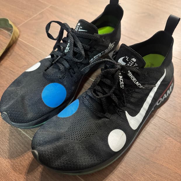 나이키 오프화이트 줌플라이 머큐리얼 275