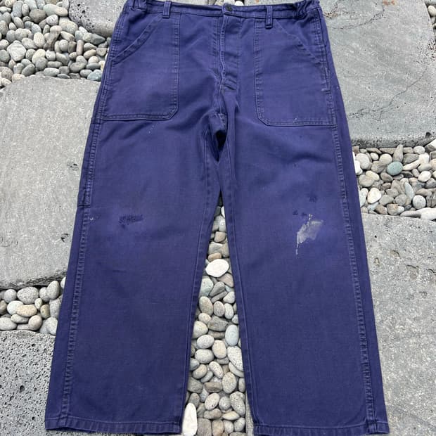 (35인치)OLD VINTAGE DARK NAVY 빈티지프렌치워크자켓
