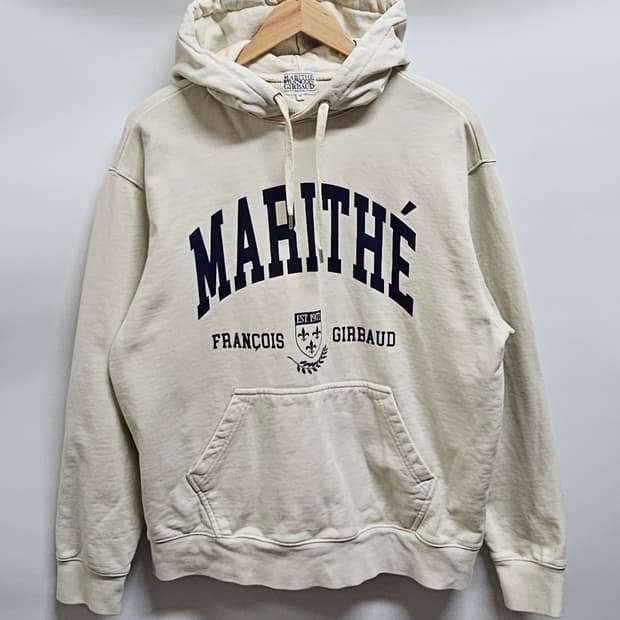 마리떼 프랑소와 저버 후드티 아이보리 M