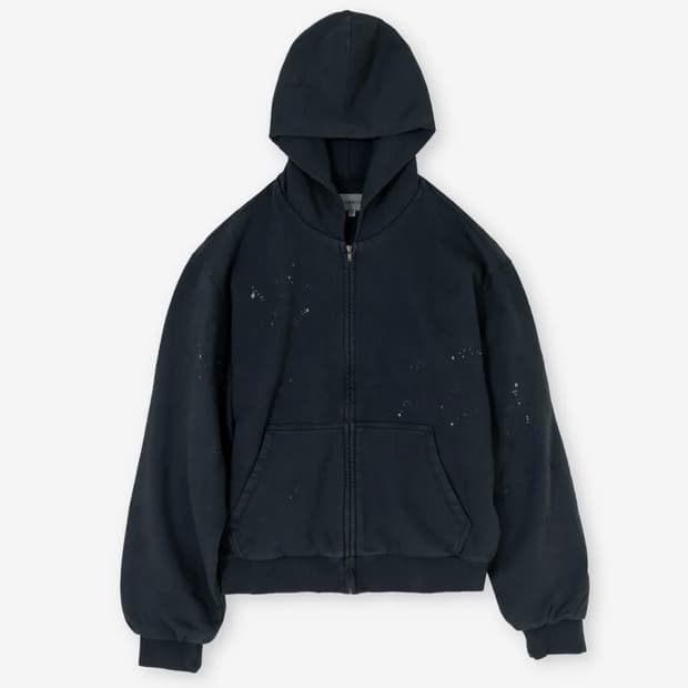 브라운야드 페인티드 후드집업 4size