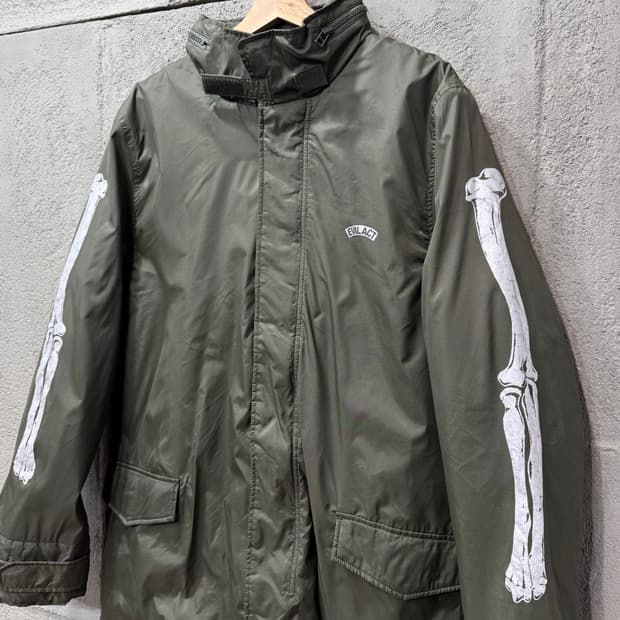 에빌액트 EVILACT 제팬 스컬 본 쉐르파 코치 자켓 (L) 