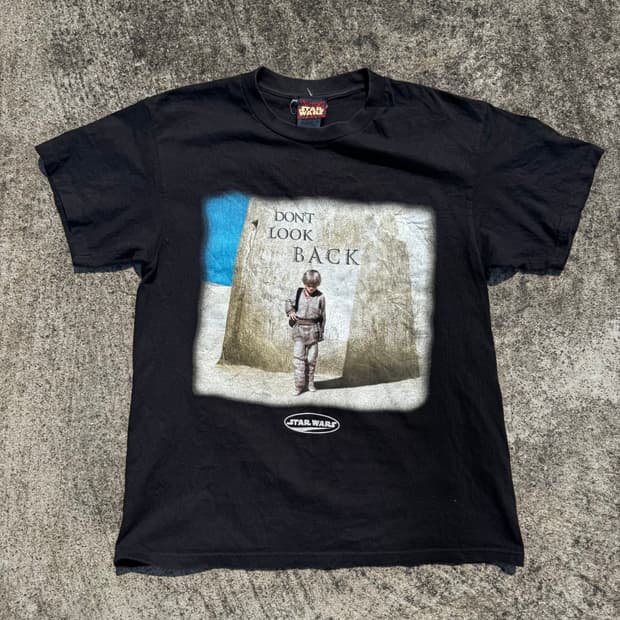 [M] 90s Star Wars Don't Look Back 티셔츠