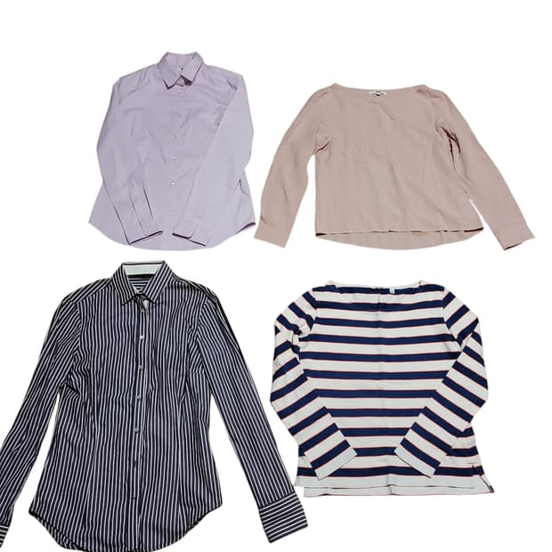 유니클로/zara 자라 4벌 일괄