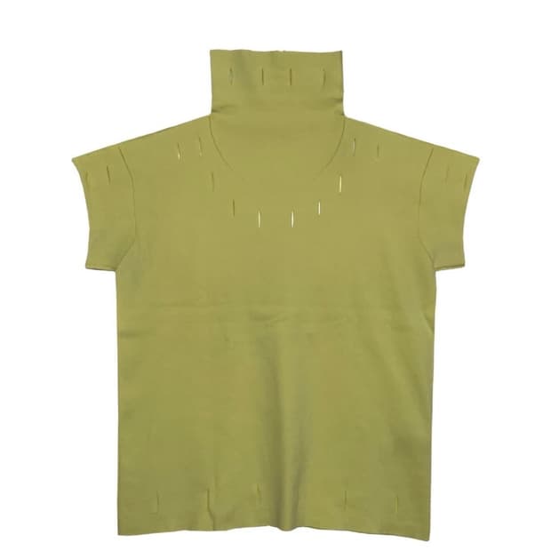 이세이미야케 apoc 패턴 반팔 티셔츠