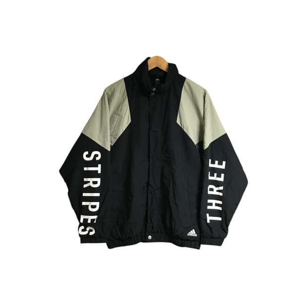 아디다스 유니크로고 오버핏 자켓