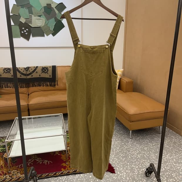 자라 ZARA 캐주얼 포켓 멜빵바지 S C06306