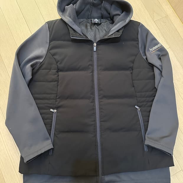 험멜 후드 오리털 패딩다운자켓 105