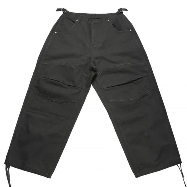 [L] MJD 캔버스 3D 니 팬츠 차콜