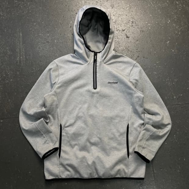 100 클리블랜드 반집업 후드티