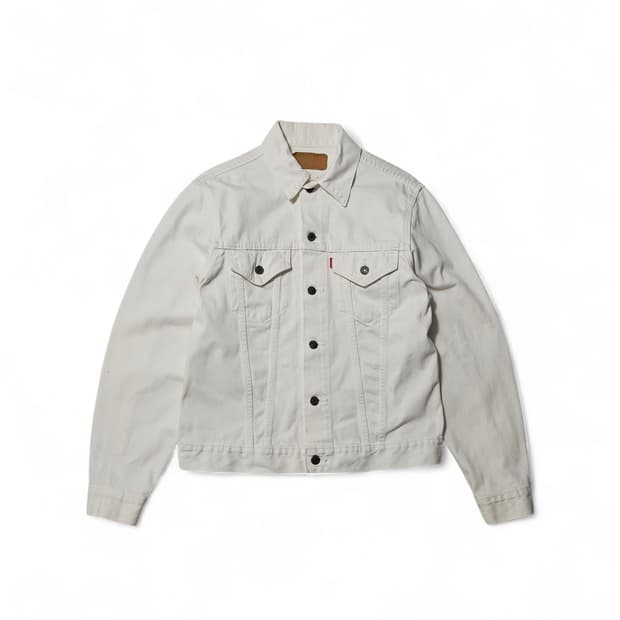 1990's 리바이스 화이트 트러커 자켓 40 L 일제