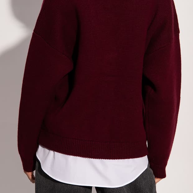 마르지엘라 디스트레스드 가디건 L