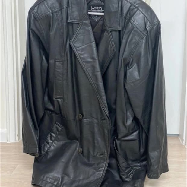 [LCBX/다크웨어] JP 블레이저 레더 자켓