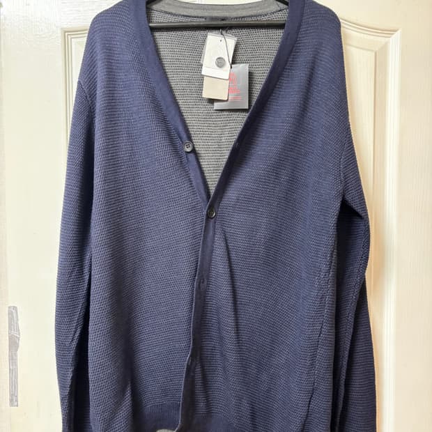 일본 나노유니버스 가디건 xl 미사용