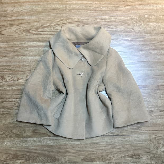 빈티지 라떼 코트 히메갸루 로걀 히메카지 헤이세이 공겜여주 고딕 브라운