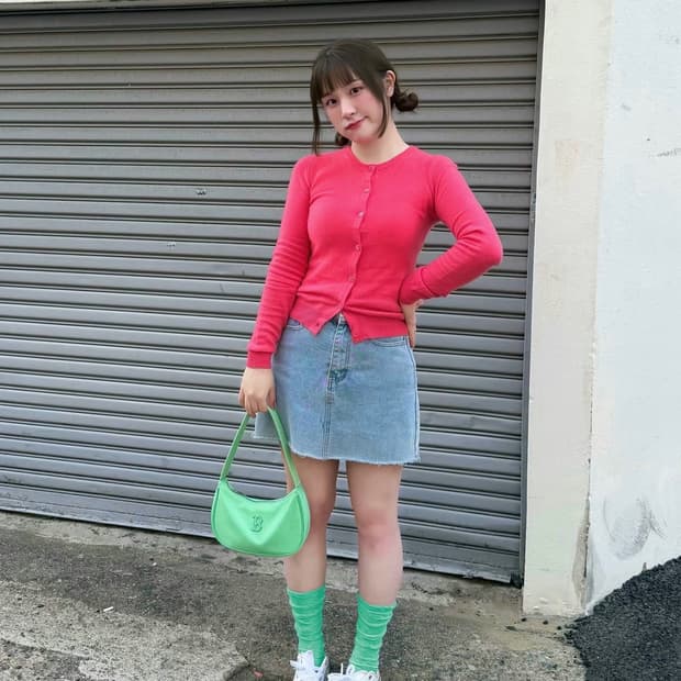 Y2K 캔디 가디건 set🍬