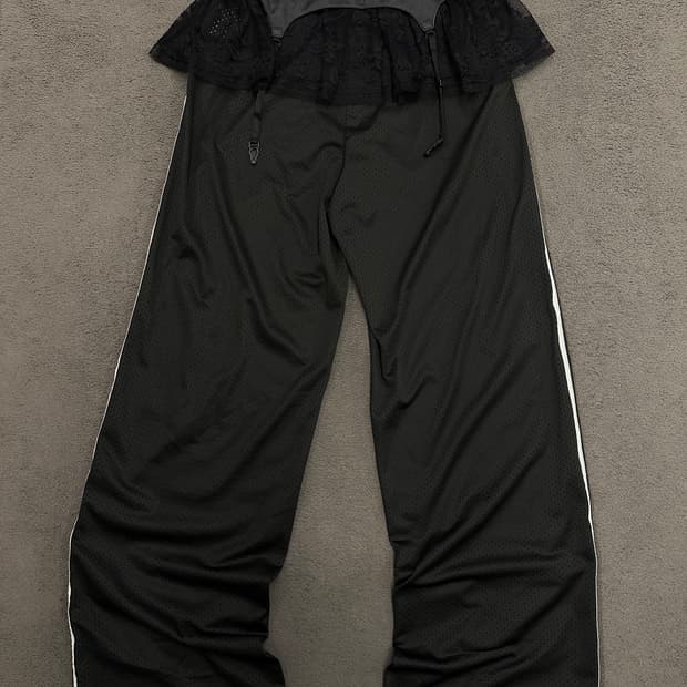 24ans 스커트 탑 레이어드 트랙팬츠 처분 