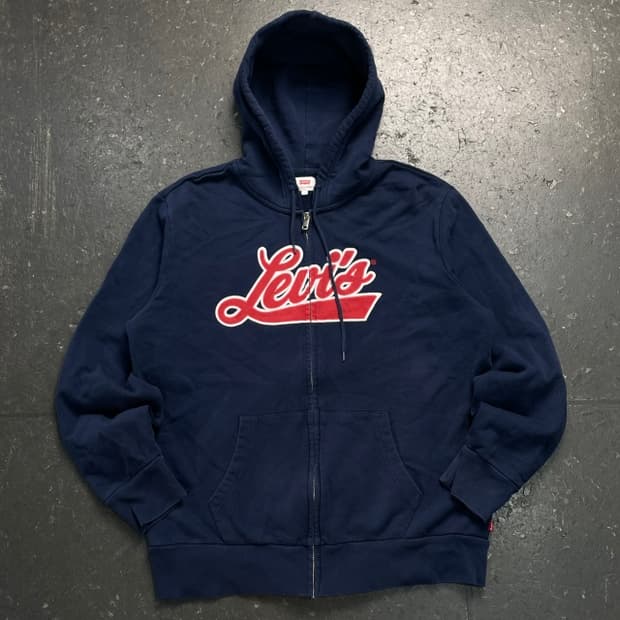 100 리바이스 후드집업 