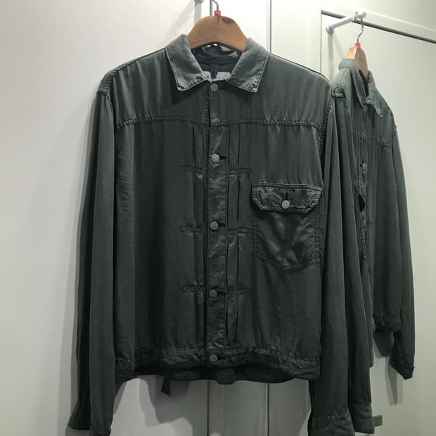 하리 실크 워크자켓 / 3size / 그린