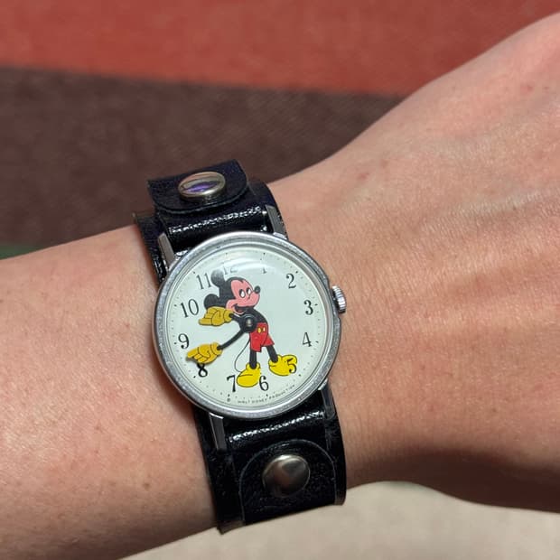 1970s Timex MickeyMouse watch 