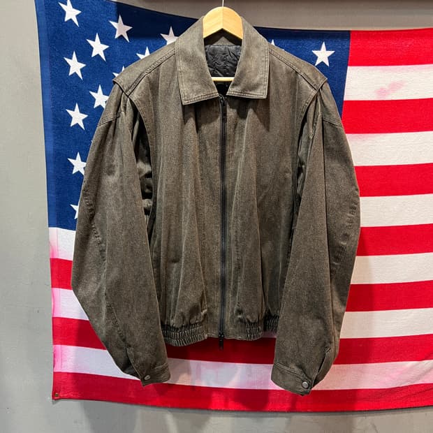 라퍼지스토어 스웨이드 봄버 자켓